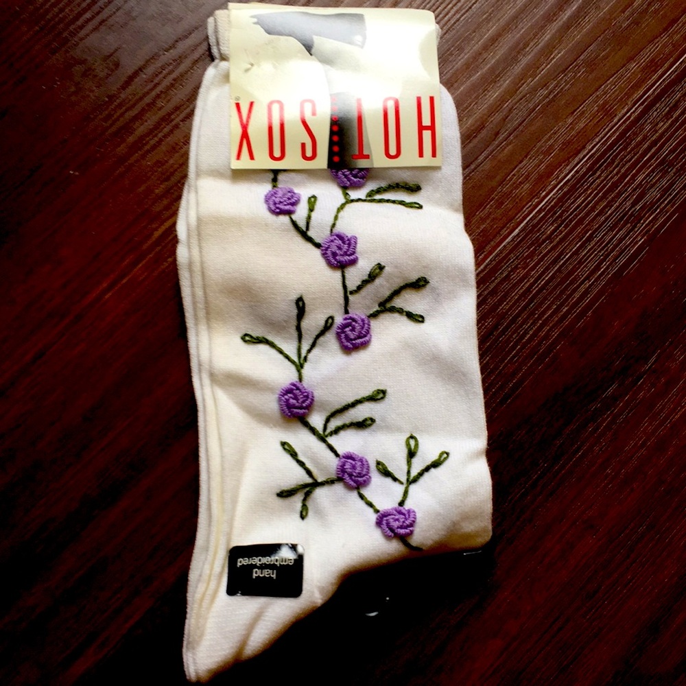 Embroidered Hot Sox Brand New With Tags